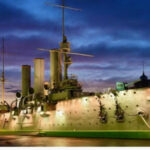 Cruiser Aurora. What is it famous for, besides the blank shot in…