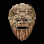 An ancient Greek satyr mask was found in Phanagoria.