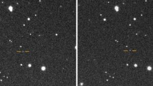 Astronomers discover skyscraper-size asteroid hidden in sun’s glare — and it’s moving…
