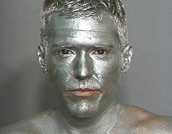 The best mug shots featuring people who have been arrested over the Halloween period have been revealed on the Internet. In 2007, Travis Stone was arrested on Halloween in Las Vegas for drunk driving after he lost control of his car.