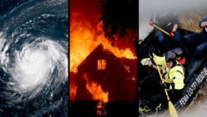 By June, extreme climate events topped $100B in damages, shattering US marks.