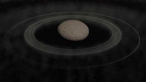 Chiron: Odd Asteroid-Comet Hybrid Past Saturn Develops Rings, Research Shows