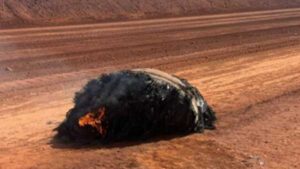 Burnt space junk, linked to China’s hidden rocket program, discovered smoking in…