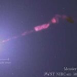 Webb telescope spots remarkable outflow from earliest photographed black hole