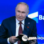 “Their hangover will be severe.” Putin quoted Pushkin's lines that struck him.