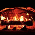 In the evening there was a knock on the window. “Never light…