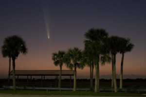 Lemmon, Swan Comets: Close Earth Approaches