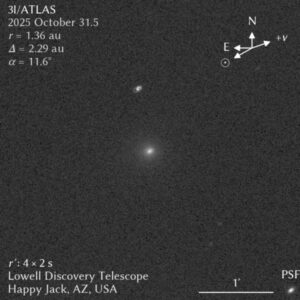 Comet 3I/ATLAS Seen Anew After Solar Passage, Says Astronomer