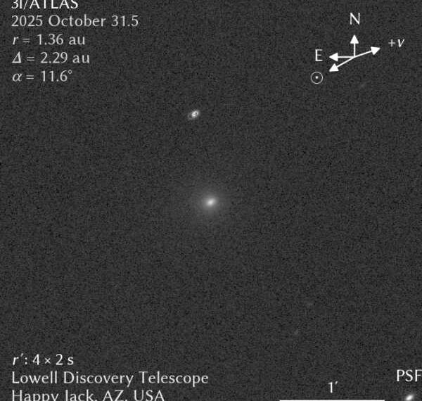 Comet 3I/ATLAS Seen Anew After Solar Passage, Says Astronomer