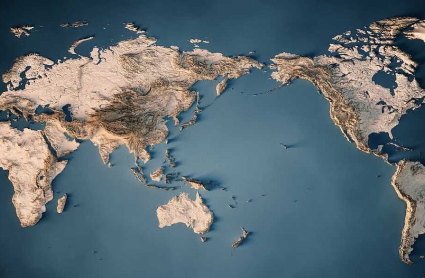 Why is the Pacific Ocean so big?