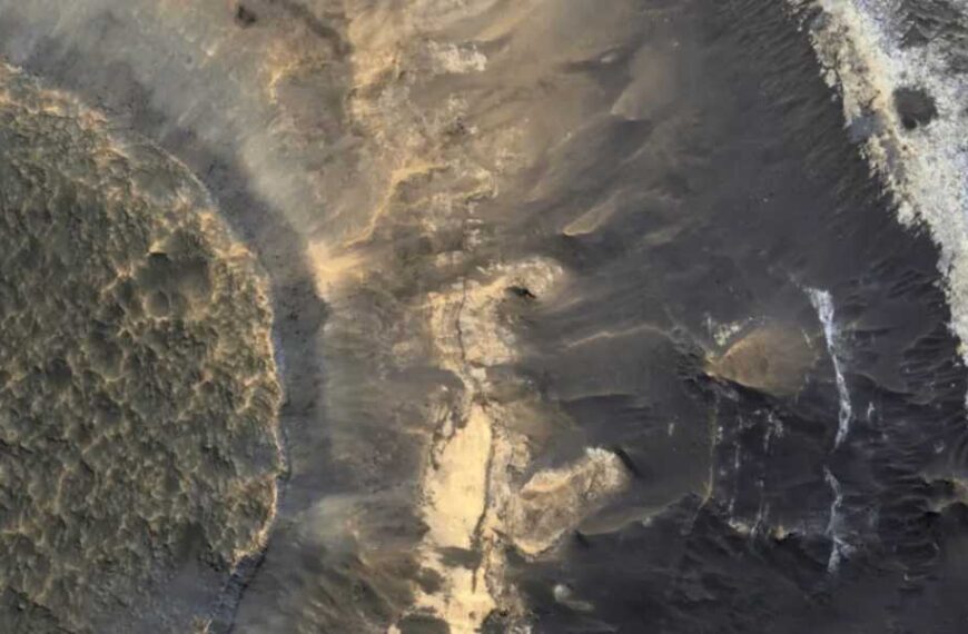 Could signs of life on Mars be hidden in thick layers of…