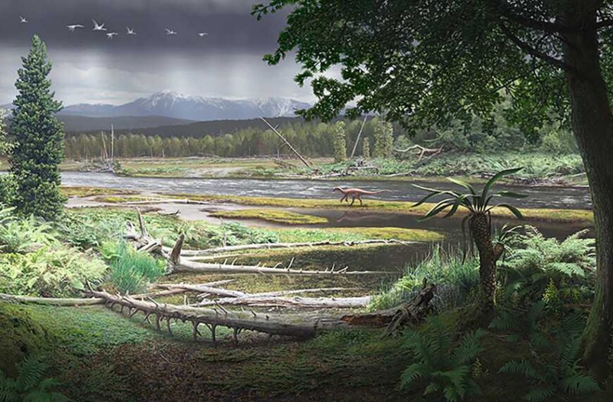 See the reconstructed home of the ‘polar dinosaurs’ that thrived in Antarctica…