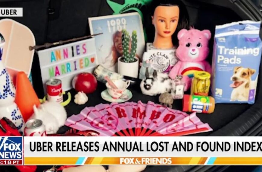 Uber Shares the Most Unique Products Left Behind by Riders in New&hellip;