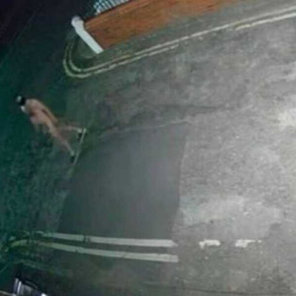 Panic in small UK seaside town as naked man in ‘gimp’ mask…