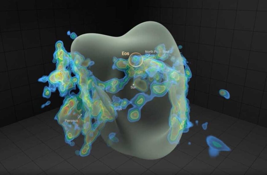 ‘It’s huge and it’s been hidden all this time’: The giant glowing…