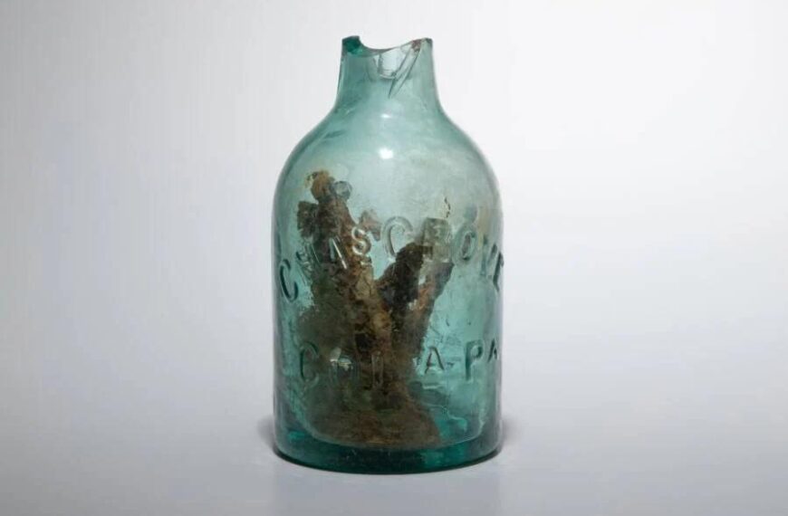 Civil War-era ‘witch bottle’ discovered during Virginia Interstate Project