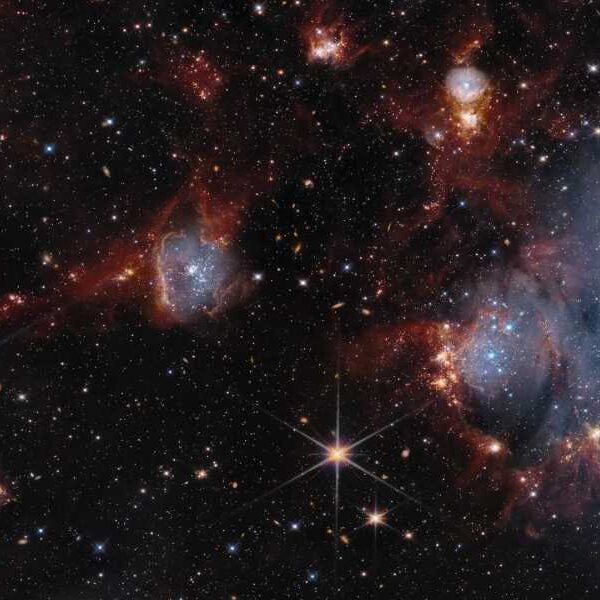 James Webb and Hubble Join Forces to Probe Cosmic Hotbed: Space Photo&hellip;