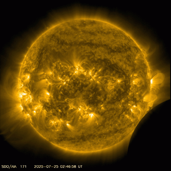 NASA spacecraft captured images of the Moon transit and Earth eclipse on&hellip;