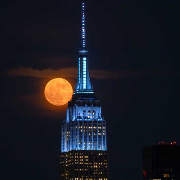 ‘Strawberry Moon’ in Pictures: Major Lunar Stoppage Leaves June’s Full Moon Low&hellip;