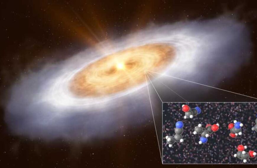 Building blocks of life may be much more common in space than…