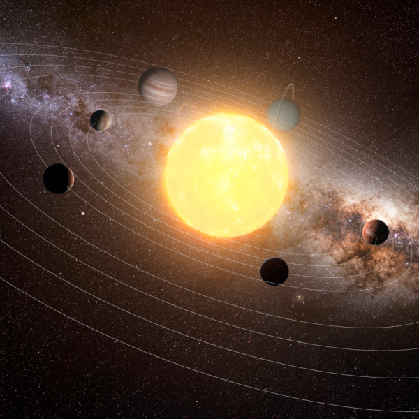 Earth, Mars, Venus and a long-lost planet may have once waltzed in…