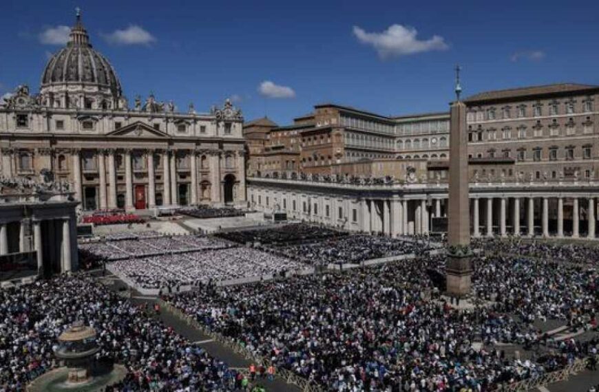 MATTHEW YOUNG: ‘I went to the Pope’s funeral – it felt like&hellip;