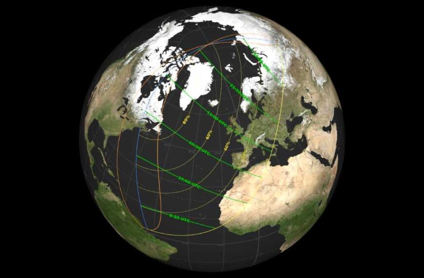 Eclipse Map: What Will Tomorrow’s Solar Eclipse Look Like From Your State?