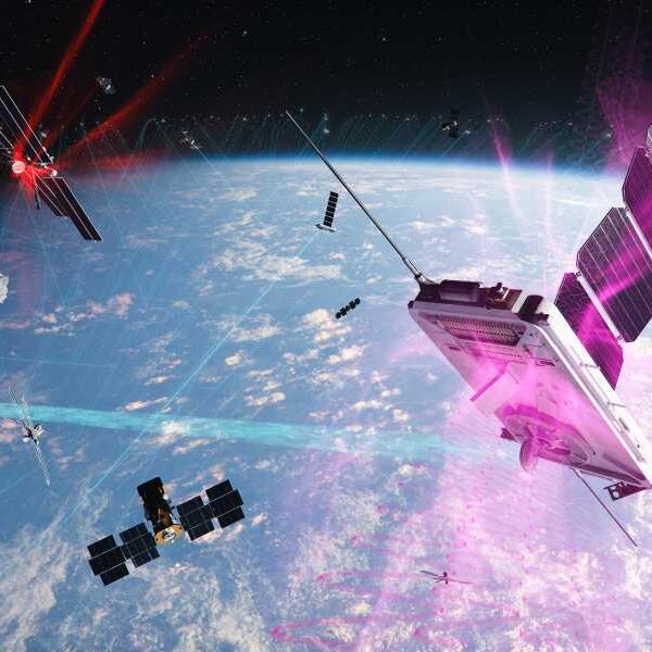 New research suggests that invisible radiation leaking from private satellite “mega constellations”…