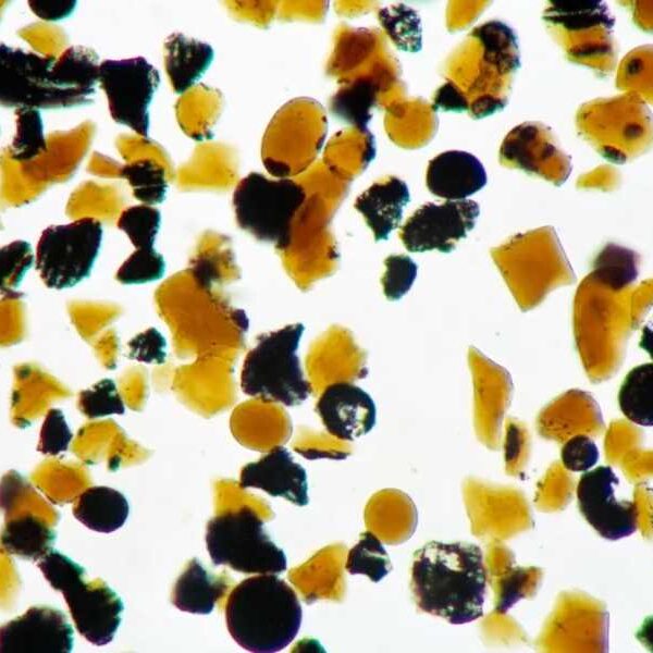 Apollo astronauts discovered that the Moon is covered in tiny orange glass…