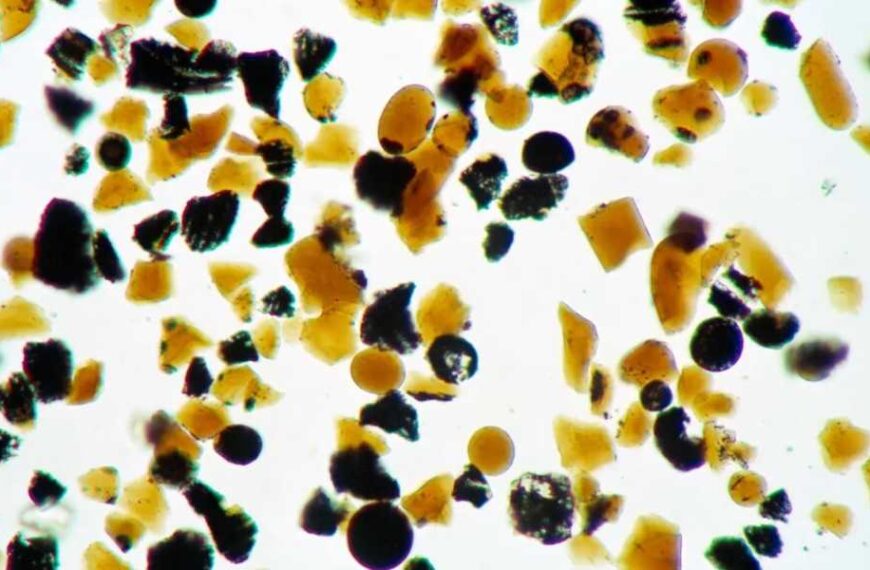 Apollo astronauts discovered that the Moon is covered in tiny orange glass&hellip;