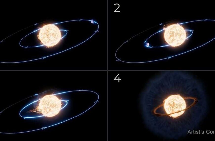 James Webb Telescope reveals truth about planet that crashed into its own&hellip;