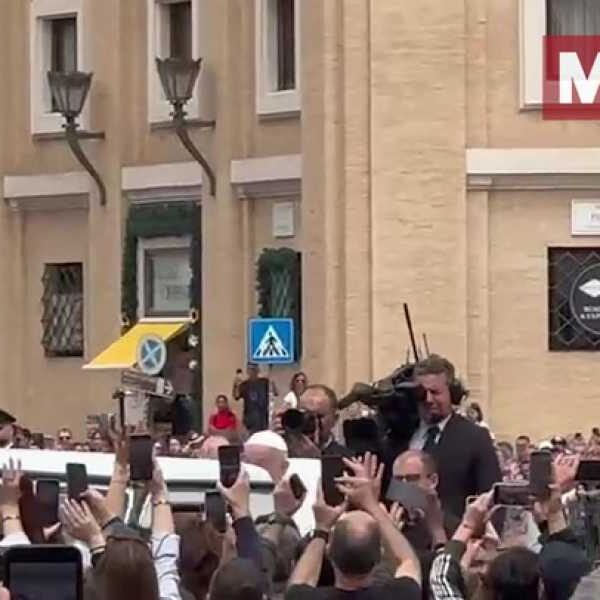 “I’m in the Vatican. The death of Pope Francis has stunned the…