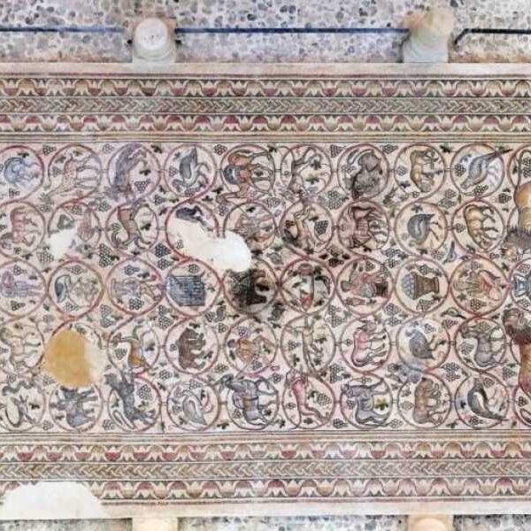 1,600-Year-Old Byzantine Mosaic Found in Israel
