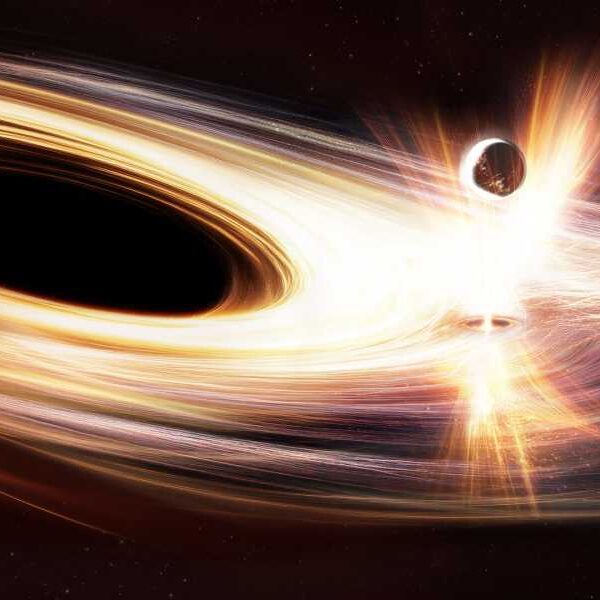 Black hole that ‘woke up’ before astronomers’ eyes is now releasing 100…