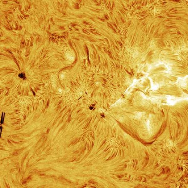 Astrophotographer Captures ‘Unique’ Photo of Solar Flare That Hit ISS