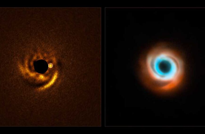 Astronomers Watch Newborn Planet Emerging From Dust Around Sun-Like Star: Space Photo&hellip;