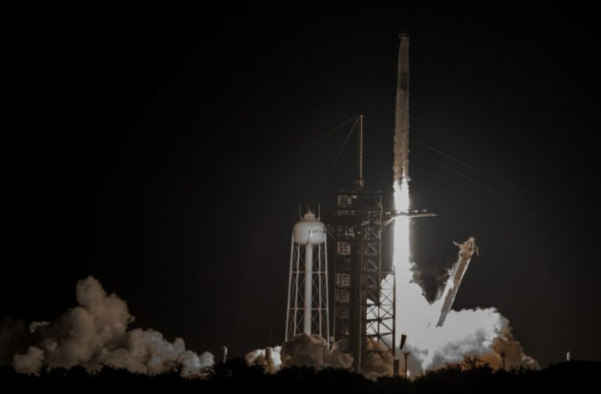 Commercial Axiom-4 mission lifts off to ISS after delays