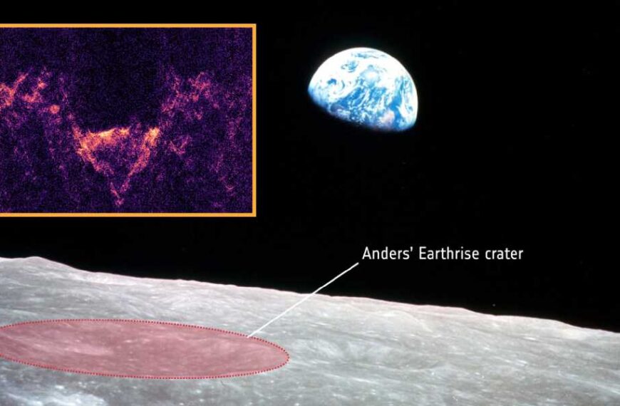 Apollo’s Famous Earthrise Crater Helped the Spacecraft Improve Its Alien-Hunting Performance