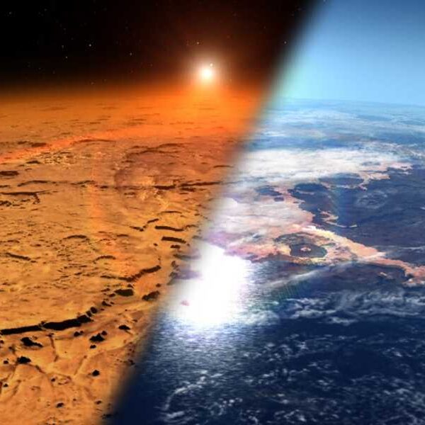 NASA spacecraft finds solar ‘cannonballs’ may have stripped Mars of its water,…