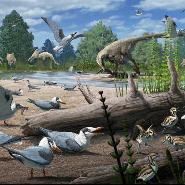 Newly discovered fossils show birds have been nesting above the Arctic Circle…