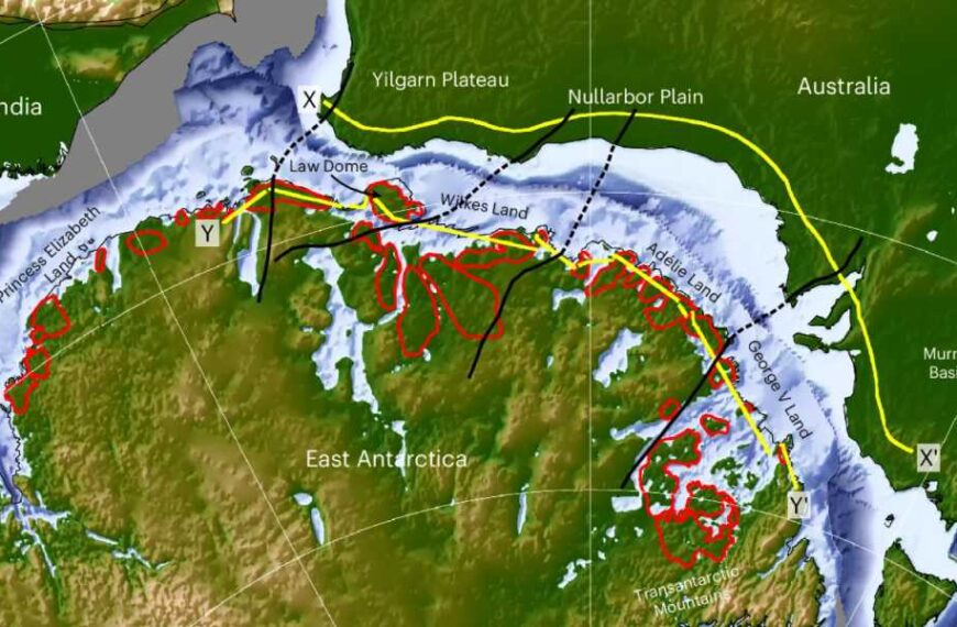 Scientists have discovered long-lost giant rivers that flowed through Antarctica up to…