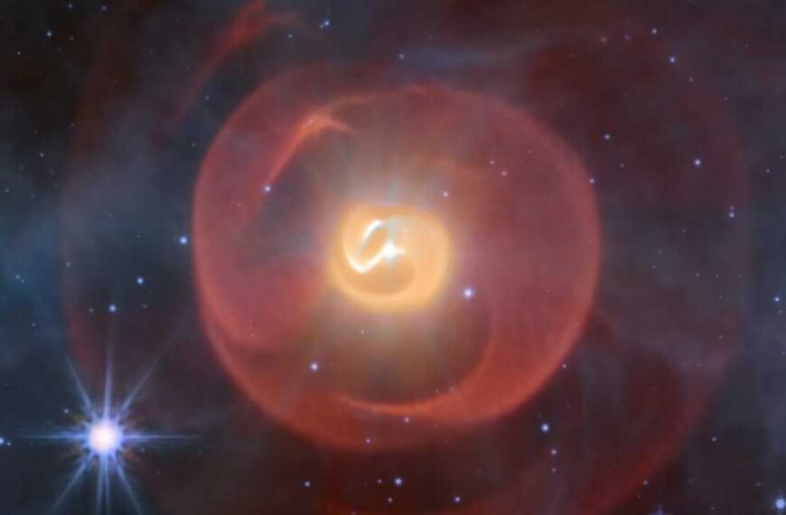The James Webb Telescope has captured two stars in the ‘Serpent God&hellip;
