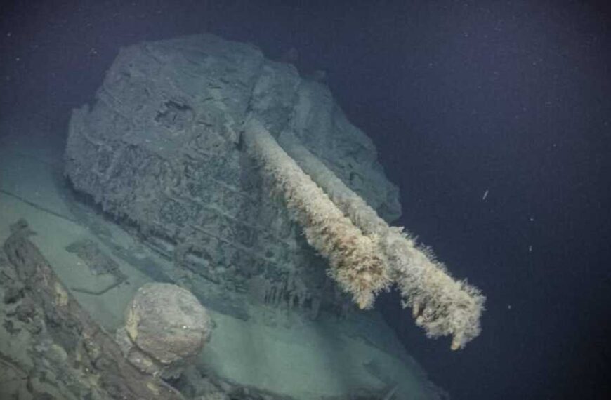 Sunken Japanese WWII destroyer Teruzuki found after 83 years
