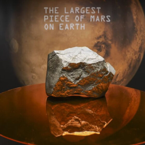 Largest Mars fragment on Earth sold for $5.3 million at Sotheby’s