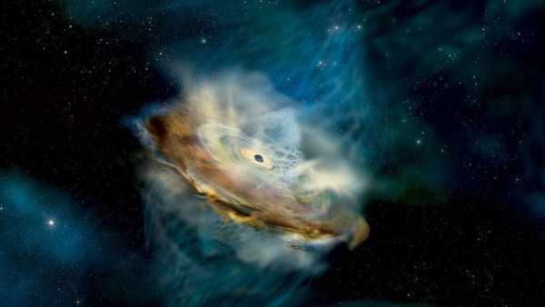 Cosmic Speedster: Ancient Black Hole Defies Theoretical Limits, Perplexing Scientists.