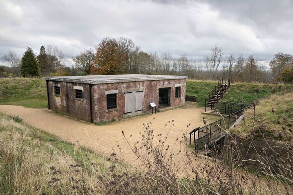 The summit stronghold constructed to fend off an unfulfilled assault