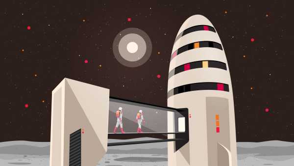 A moon base built by NASA and SpaceX within the&hellip;