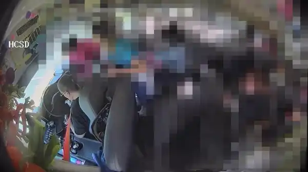 Middle schoolers rescue bus operator who collapsed from an asthma episode