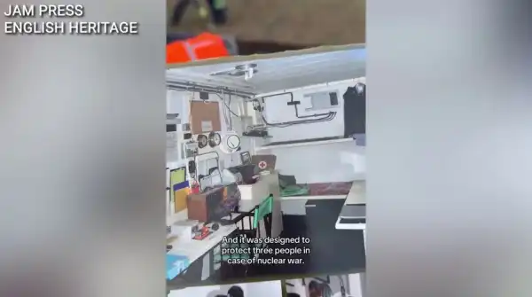 Scarborough Kalesinde Saklı Bulunan Soğuk Savaş Nükleer Sığınağı