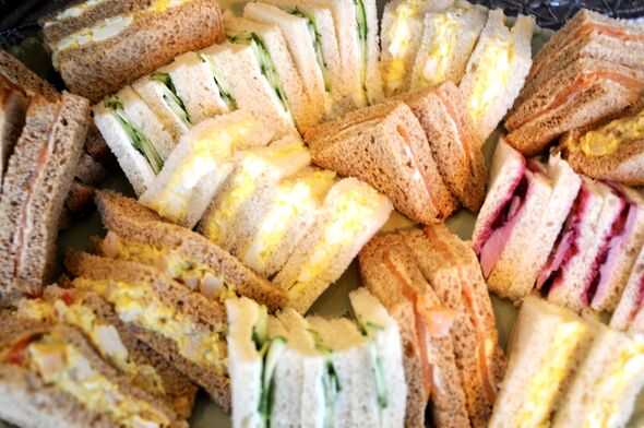 American man confused by British sandwich preparation